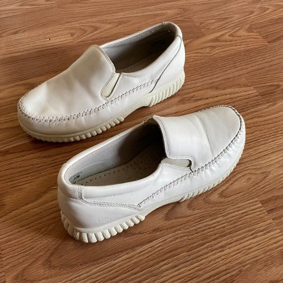 Spring Step Women Shoes White Leather Upper Slip On Sneaker Size 10 - Picture 7 of 12